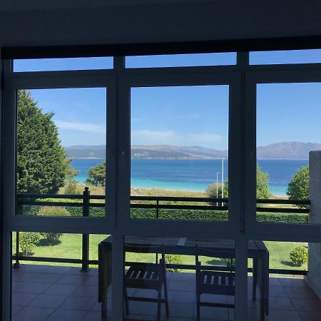 Apartamento Con Terraza Primera Linea De Playa Finisterre Dış mekan fotoğraf