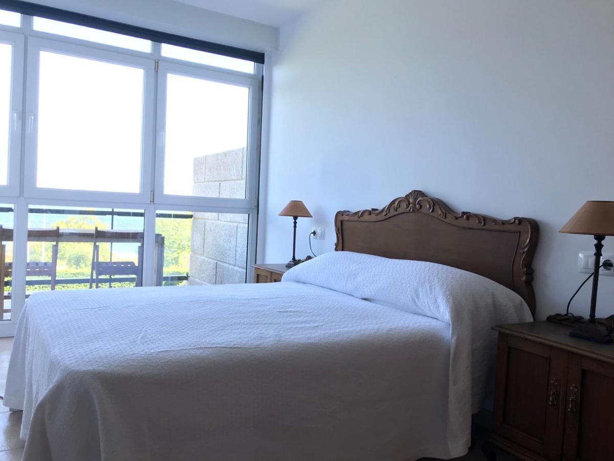 Apartamento Con Terraza Primera Linea De Playa Finisterre Dış mekan fotoğraf