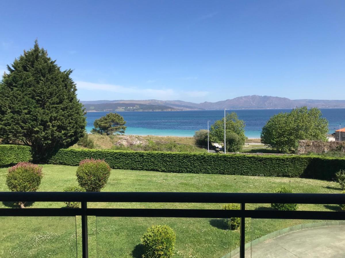 Apartamento Con Terraza Primera Linea De Playa Finisterre Dış mekan fotoğraf